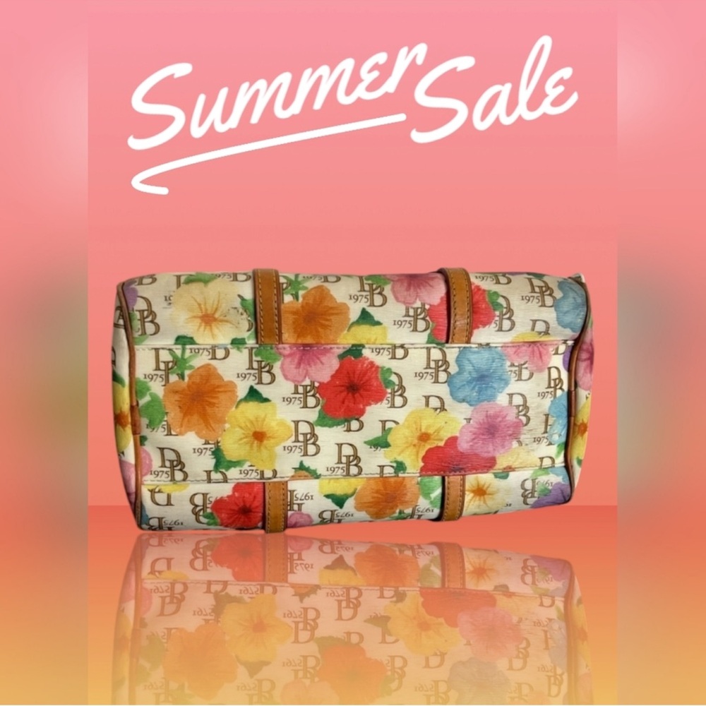 Dooney & Bourke Floral Satchel Bag in Multicolor - Picture 10 of 14